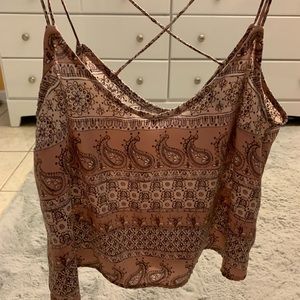 Aeropostale crop tank top